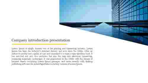 company introduction presentation